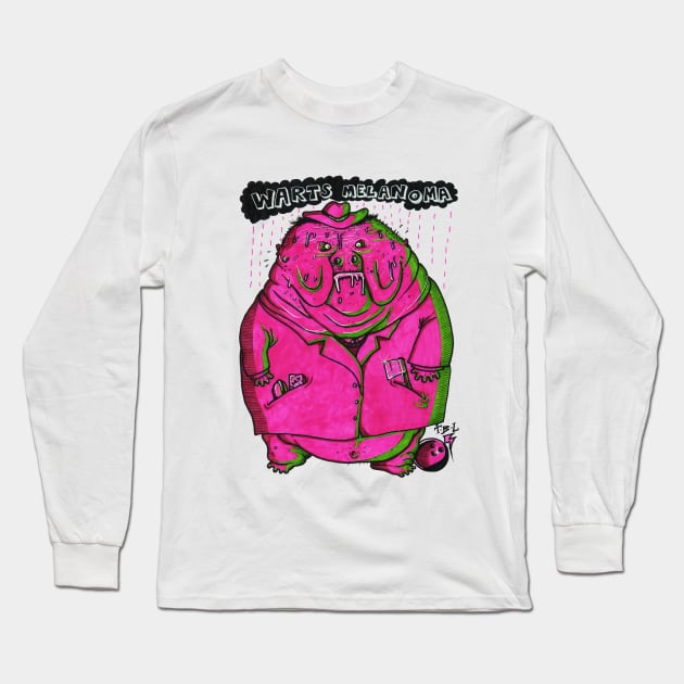 BUCK MELANOMA Long Sleeve T-Shirt by Brownlazer